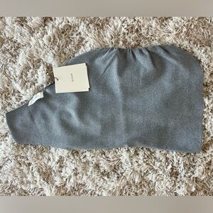 DISSH Asymmetrical Silver Top